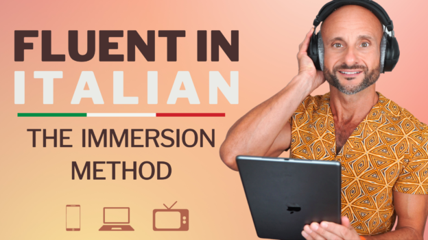Fluent in Italian - The Immersion Method Cover