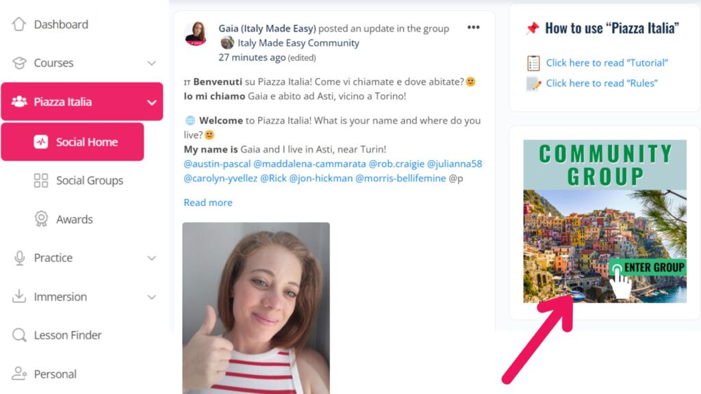 Community Group from Social Home