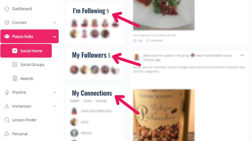 Followers and Connections