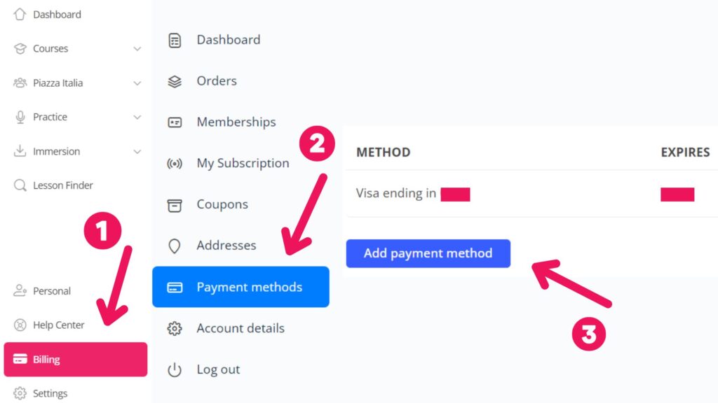 How to Change My Payment Method