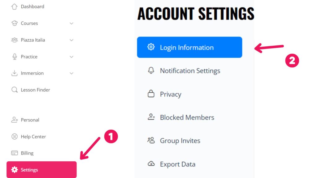 How to Change my Password 1